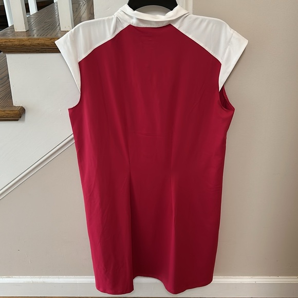 SanSoleil XL NEW Women's Red Sleeveless Dress UV 50 - Picture 13 of 15